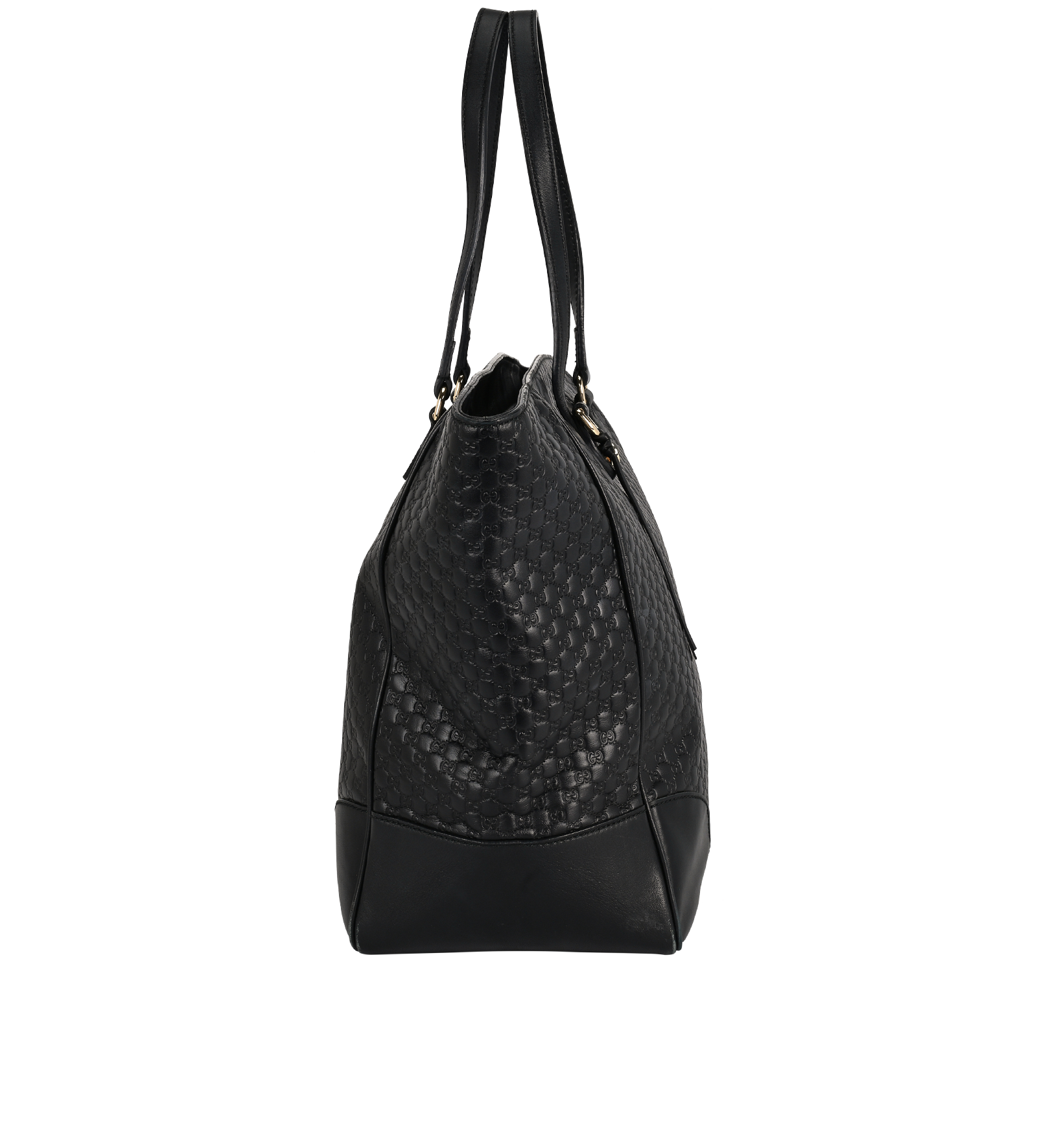 Bree Tote, &pound;650, Handbags, Black, Leather, Side view